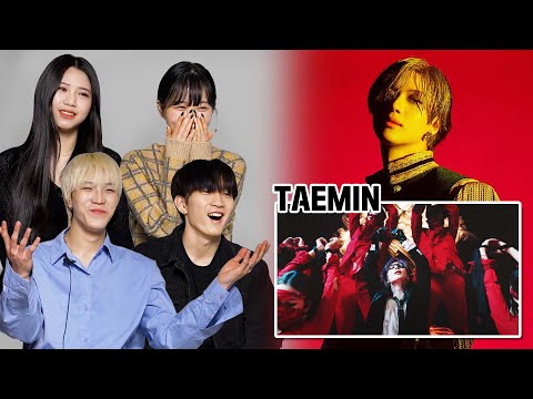 Korean Pro Dancers React to TAEMIN Hard Performances!