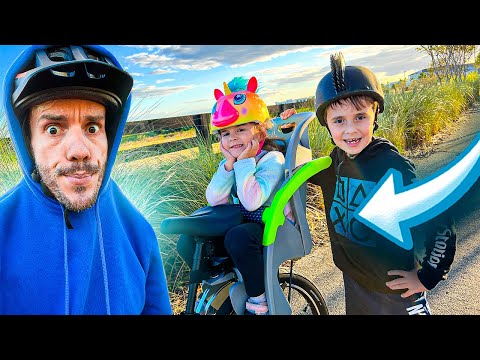 PASSEIO DE BICICLETA NO FRIO DE ORLANDO - Família Brancoala nos EUA