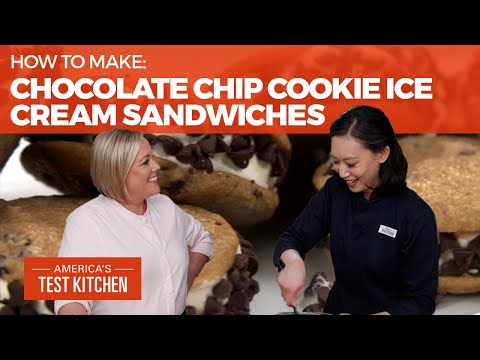 How to Make the Best Chocolate Chip Cookie Ice Cream Sandwiches