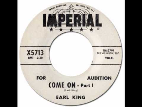 EARL KING - "COME ON" [Imperial 5713] 1960