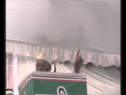 Khalid Mujahid's Uncle Zaheer Alam Falahi at RUC Protest in Azamgarh