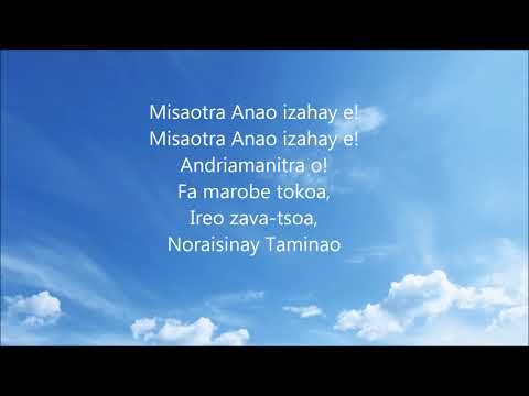 MISAOTRA ANAO IZAHAY