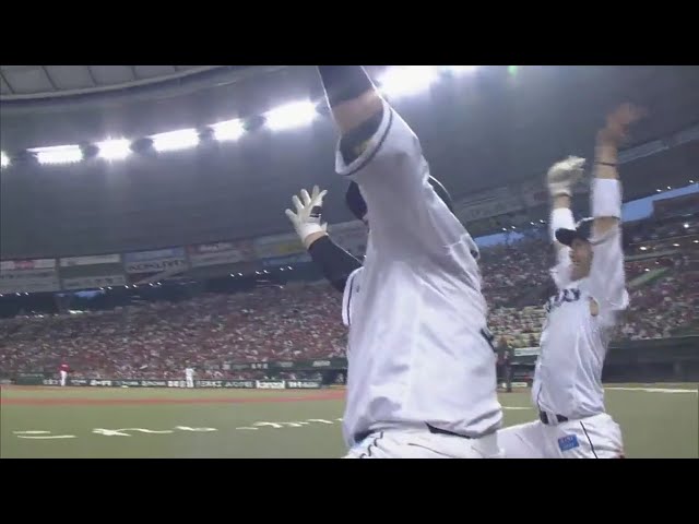 【3回裏】ライオンズ・山川 第24号は逆方向でもお構いなしの特大2ラン!! 2019/6/6 L-C