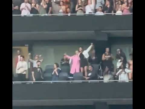 Ariana Grande at Beyoncé's "Renaissance Tour" in London