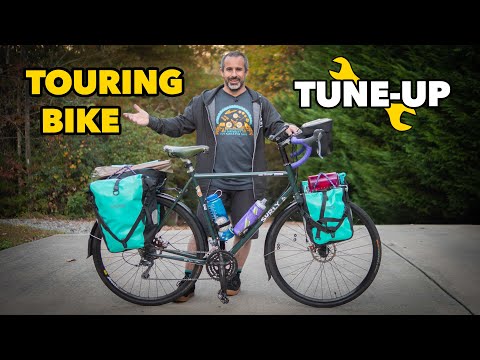 Janked up touring bike gets a Berm Peak tuneup! music video cover