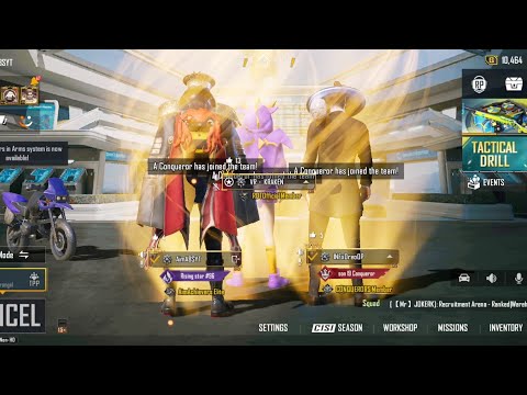 Conqueror Entry Effects ,Rewards! Dream of PUBG Players || Season 19 Conqueror Highlights.