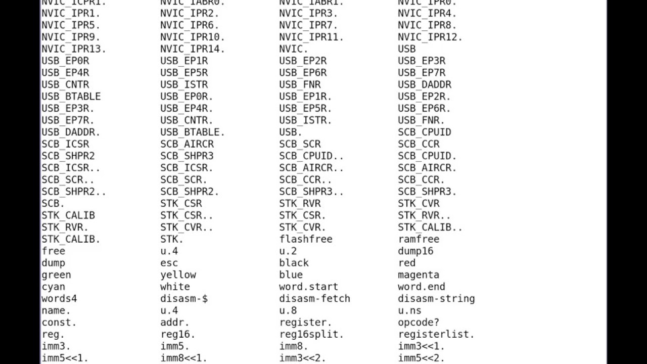 Compiling 583 Forth programs on a 