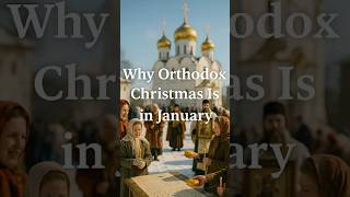 Why Orthodox Christmas Is in January #christiantiktok #christianshorts #history #jesus