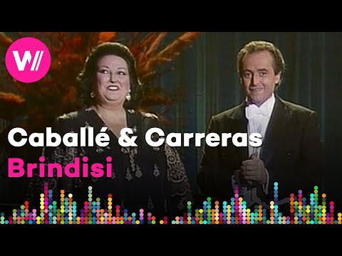 Verdi - Brindisi / Libiamo ne'lieti calici (José Carreras & Montserrat Caballé) | Live in 1989