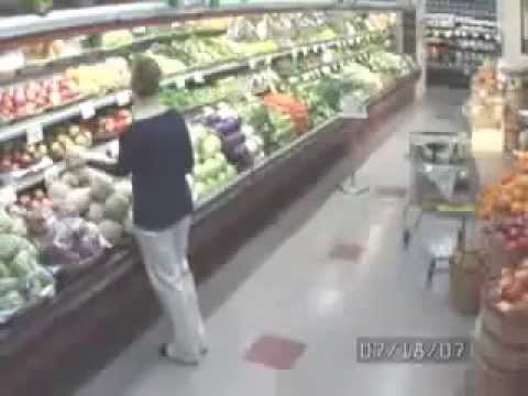 Podbijanie warzywami w warzywniaku :)