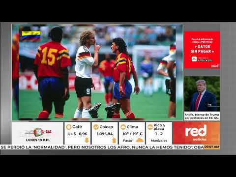 Red+ | El histórico 1-1 entre Colombia y Alemania en 1990