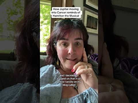 How Jupiter in Cancer reminds me off Hamilton the Musical #writteninthestars