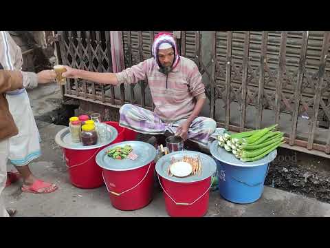 Amazing Hard Working Old Man Selling Aloe vera juice | Popular Street Food of Bangladesh