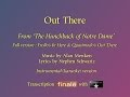 Out There Full Reconstruction Version The Hunchback Of Notre Dame Karaoke