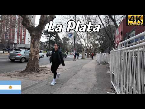 La Plata | Avenida 1 | Buenos Aires | Argentina 4K