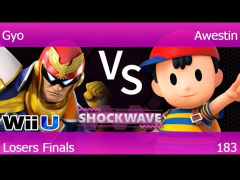 SW 183 - Gyo (C Falcon) vs FX | Awestin (Ness) Losers Finals - Smash 4