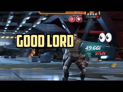 R3 6 Star WarMachine Damage Test - Marvel Contest Of Champions