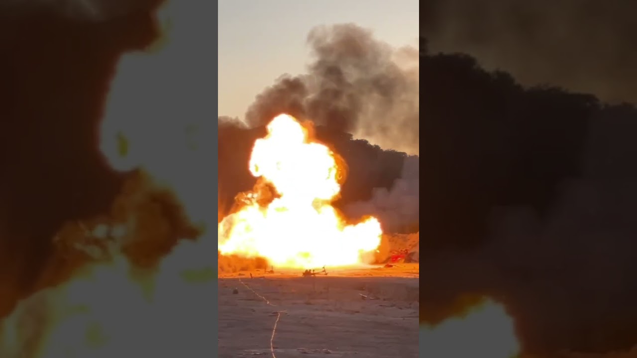 Working On A CRAZY Explosion #explosions #specialeffects