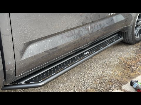Go Rhino Dominator Running Boards Install Video- RealTruck.com on 2024 Toyota Tundra