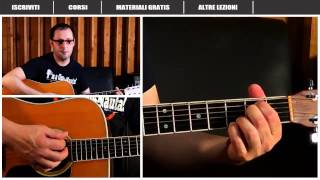 COME SUONARE SALLY - VASCO ROSSI - LEZIONE DI CHITARRA -TUTORIAL