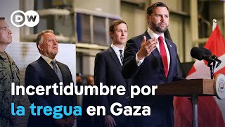 El vicepresidente estadounidense JD Vance dice sobre el alto el fuego que queda mucho trabajo