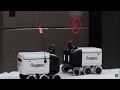Yandex Food Delivery Robots In Russia Having A Conflict