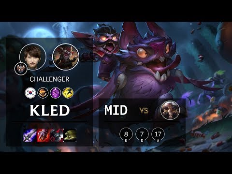 Kled Mid vs Sett - KR Challenger Patch 10.7