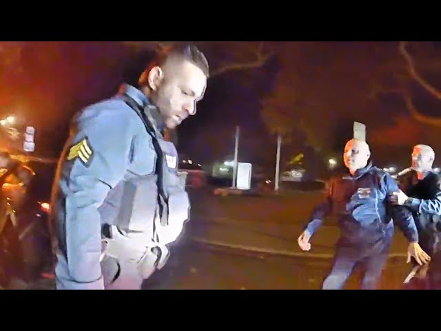 "Drunk again": Bodycam video shows NJ cop slam allegedly inebriated ...