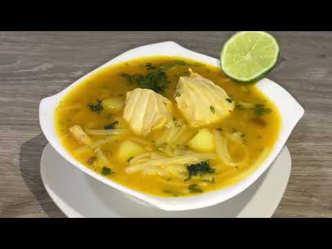 ‼️FISH SOUP WITH NOODLES🍲🐟♨️🇪🇨 #soup