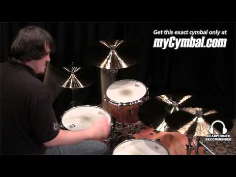 Демонстрация звучания Paiste Signature 16" Precision Crash