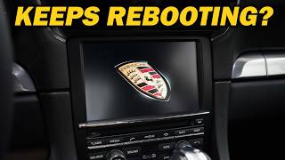 Porsche PCM 3.1 Display Failure: Rebooting, Blank Screens & Replacement
