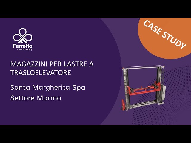 Magazzino automatico per barre e lastre