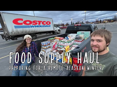 Grocery Haul - Stocking up before winter at Walmart and Costco