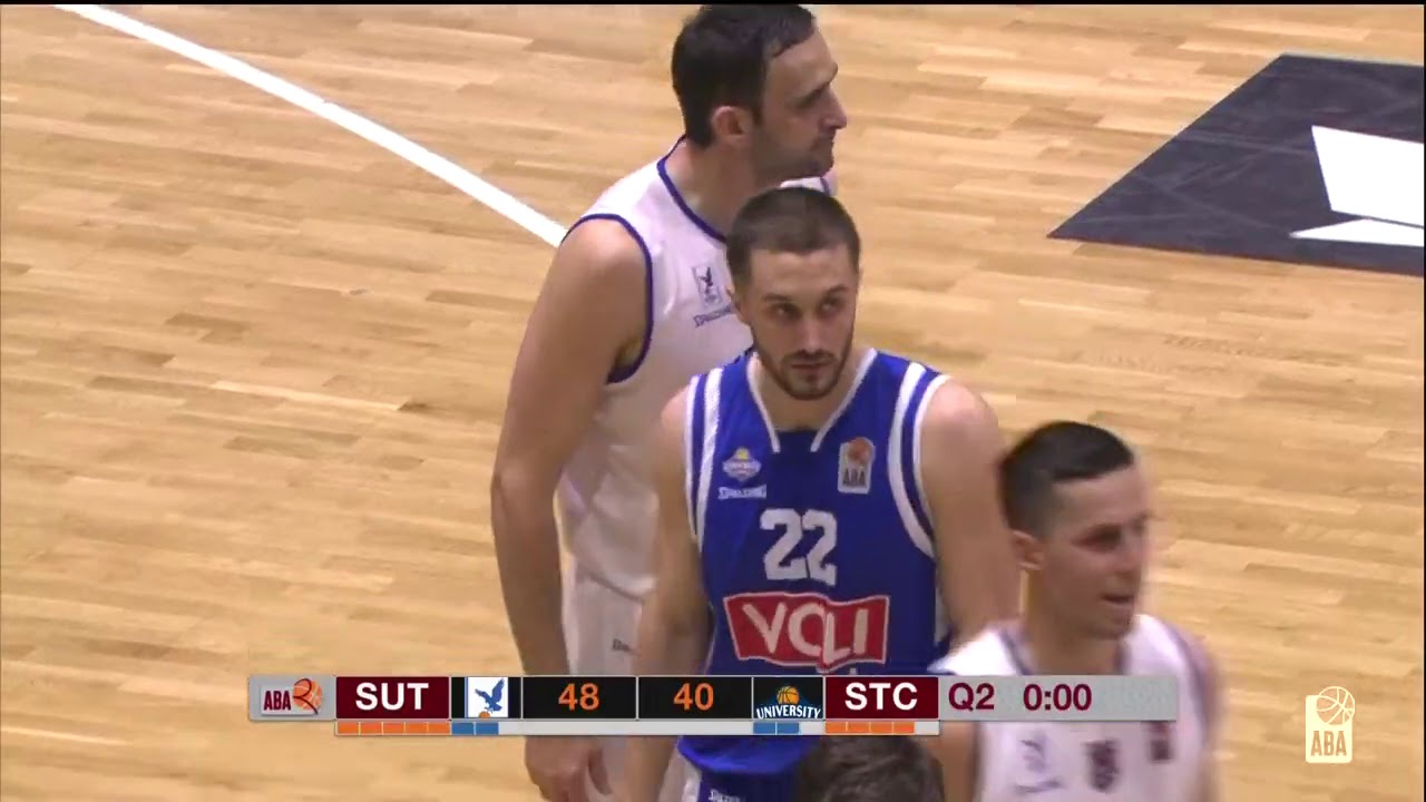 ABA Liga 2 2020/21 highlights, Round 8: Sutjeska – Studentski centar (2.3.2021)