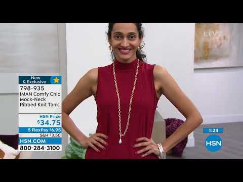 HSN | IMAN Global Chic Fashions 09.01.2022 - 05 PM