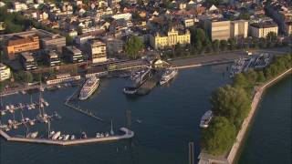 preview picture of video 'Neuer Hafen Bregenz und Sonnenkönigin'