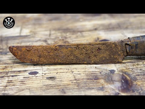 Ho trasformato questo coltello uzbeko in un'opera d'arte!