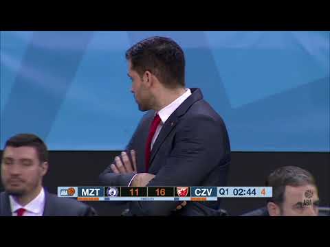 ABA Liga 2017/18 highlights, Round 17: MZT Skopje Aerodrom - Crvena zvezda mts (22.1.2018)