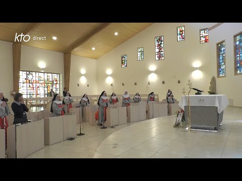 Office du milieu du jour du 31 mai 2023 au monastère de l’Annonciade, à Thiais