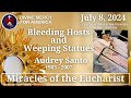 Yves Jacques Eucharistic Miracles Series Little Audrey Santo Bleeding Hosts And Weeping Statues