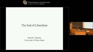The End of Liberalism: Why the World is Falling Apart