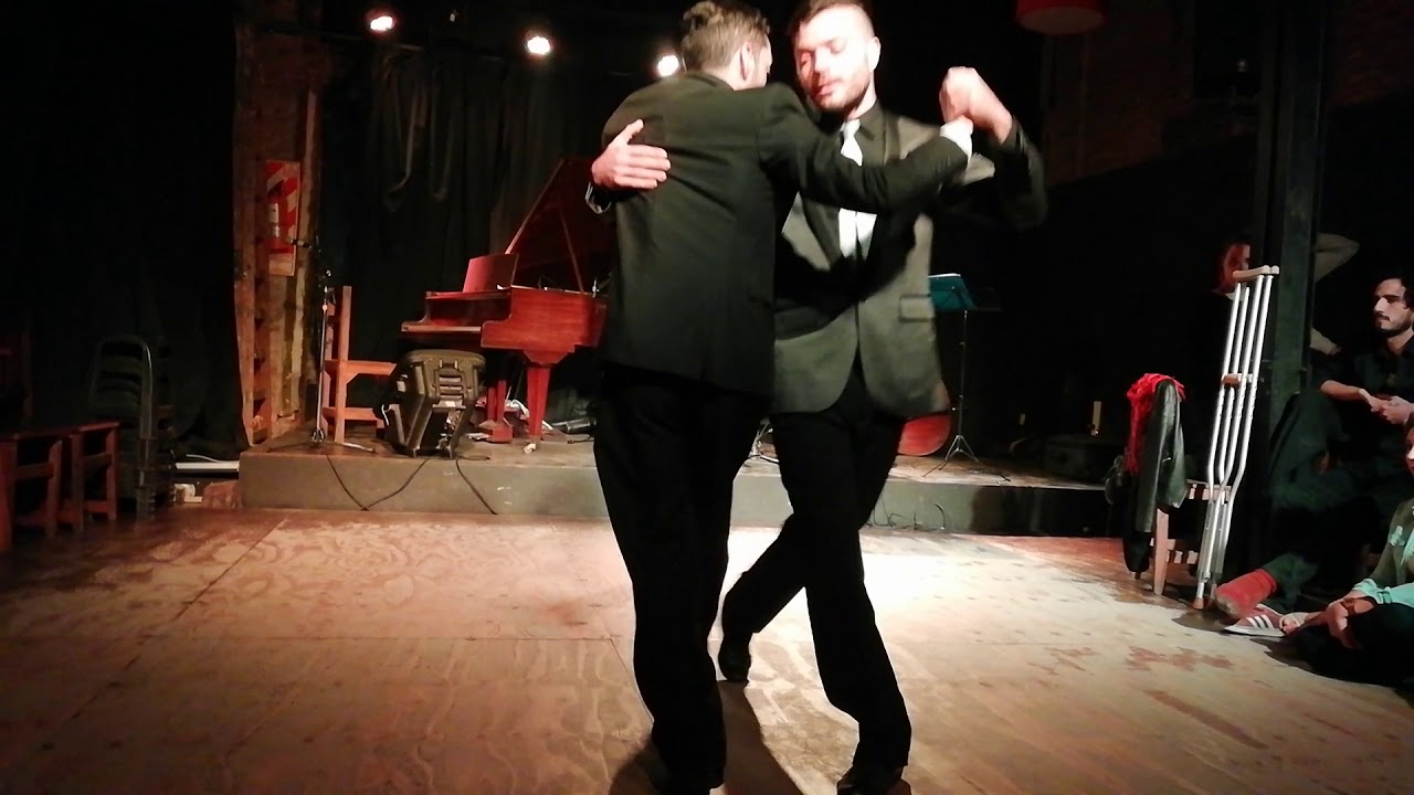 José Peluaga y El Chino Necchi en Milonga Paquita 2/3