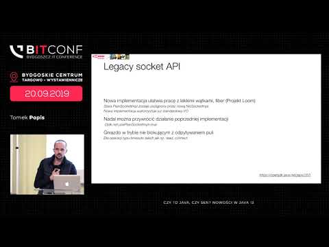 bITconf 2019 - [Tomek Popis] Czy to Java, czy sen? Nowości w Java 13