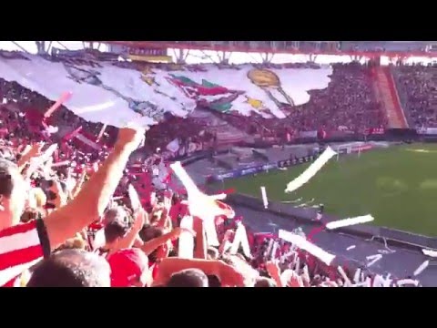 "RECIBIMIENTO ESTUDIANTES VS GIMNASIA. CLASICO MARZO 2016" Barra: Los Leales &bull; Club: Estudiantes de La Plata