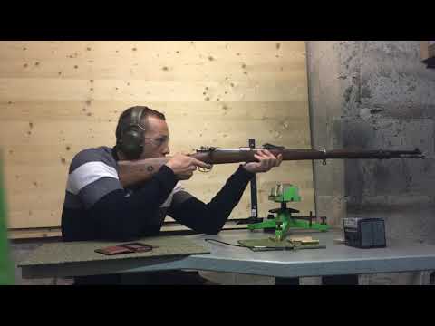 Tir fusil Mauser G98 ww1