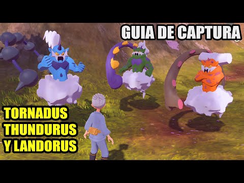 COMO CONSEGUIR A TORNADUS, THUNDURUS Y LANDORUS - POKEMON LEGENDS ARCEUS