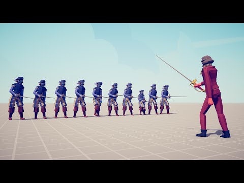 10x FENCERS vs EVERY UNIT - Totally Accurate Battle Simulator