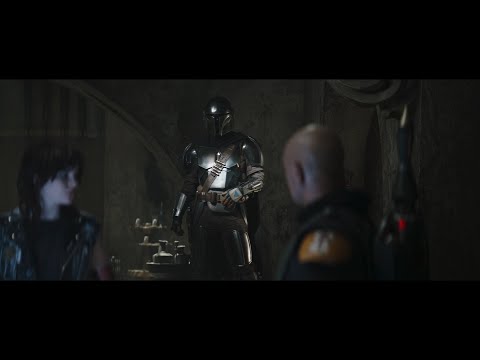 Mando joins forces with Boba in Jabba's Fortress - The Book of Boba Fett (2021)