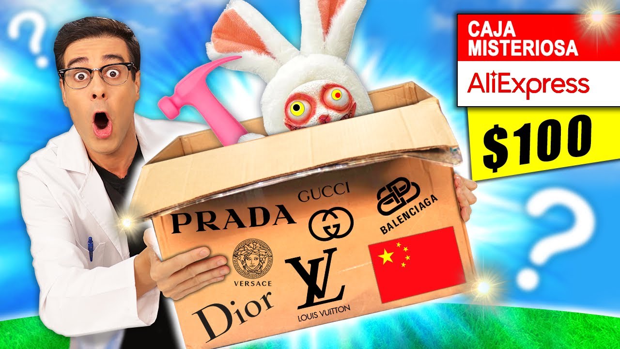 Compré CAJA MISTERIOSA DE LUJO CHINA en ALIEXPRESS por $100 📦❓