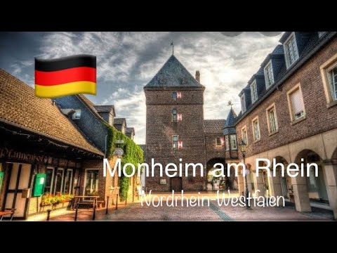 Monheim am Rhein (NRW, Germany) in 4K